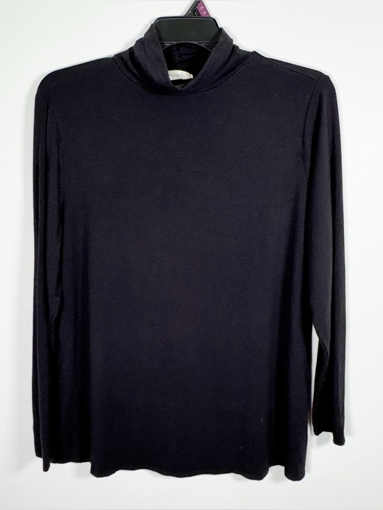 Sejour Tops - SEJOUR Women’s Black Modal Blend Super Soft Turtleneck Long Sleeve Tunic Sz 1X